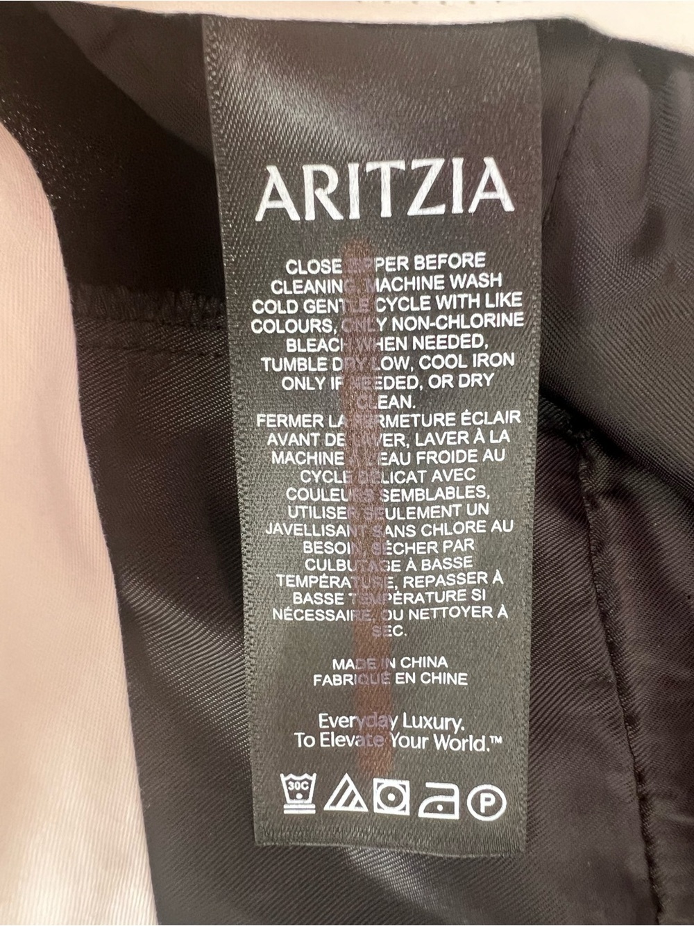 NWOTS Aritzia The Effortless Pant™ Curve-Fit - Crepette™ Sz 2 Black - Picture 12 of 13